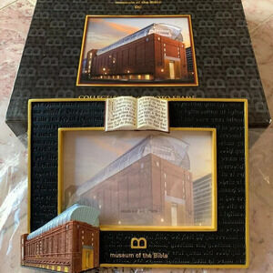 NIB Museum Of The Bible DC Souvenir Picture Frame